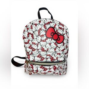 Sanrio Hello Kitty Red and White Backpack